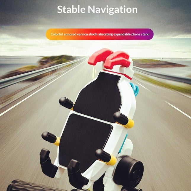 Anti-Shock And Anti-Vibration Motorcycle Phone Mount
