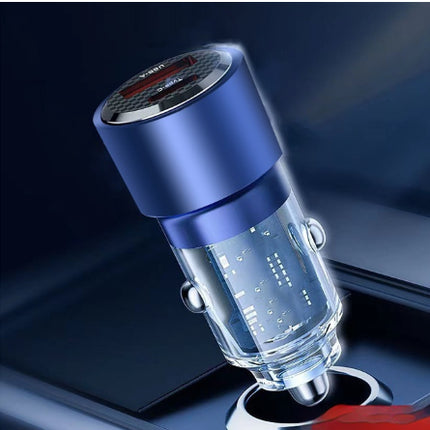 Hardware Transparent In-car Charger With Dual AC Ports And Super-fast Charging