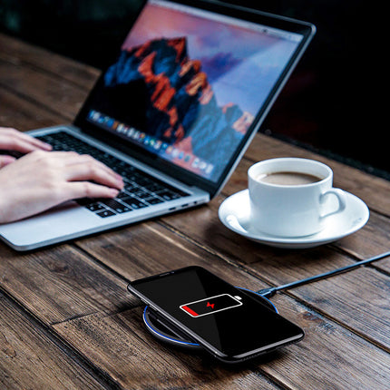 Pc Wireless Charger Qi-Certified Ultra-Slim 5W Charging Pad