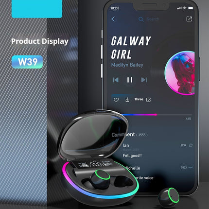 In-Ear TWS Bluetooth Earbuds with Display & Noise Cancellation