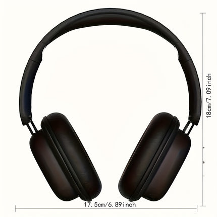 Over-Ear Bluetooth Headphones with Microphone 15h Battery Gaming Headset