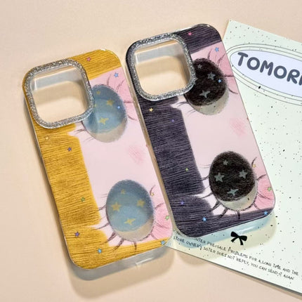 Cute Doodle Star With Big Eyes Creative Hard Phone Case