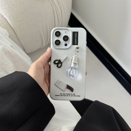 Trendy Cool And Creative Silver Phone Case With A Unique