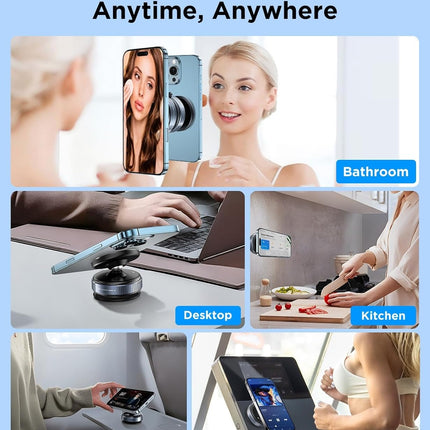 Car Phone Holder, Upgraded 360Adjustable Vacuum Suction 20X