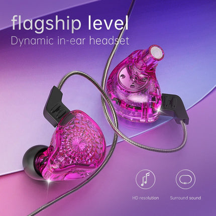 Sound K2 Wired Sports Headset Dynamic Bass Boost Music Computer Mobile Phone Uni
