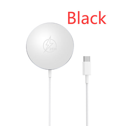 25w Magnetic Wireless Charger Made Of Metal Ideal For Wireless Charging Of Mobil