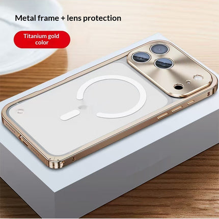 Precision-Milled Matte Magnetic Case With Metal Edge