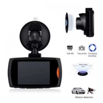 HD 5.0 MP Car Dash Cam DVR - 2.7" LCD, Night Vision & Motion Detection