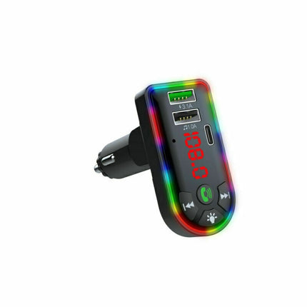 Bluetooth 5.0 FM Transmitter Car MP3 Player 3.1A Fast Charger