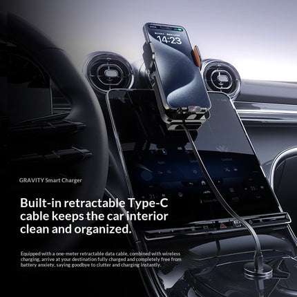 Super-Fast Charging Phone Holder With A Car-Specific Air