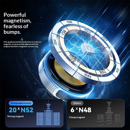 Magnetic Car Vent Mount Wireless Charging Phone Holder