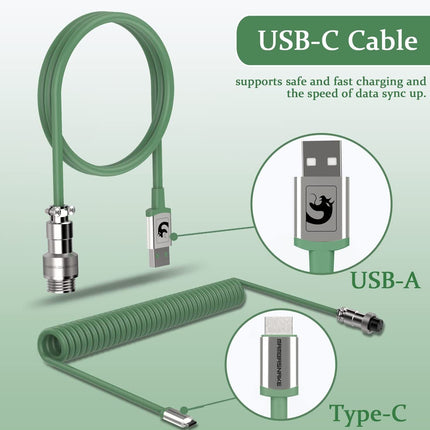 Yellow Type C Cable, Charging Cable, Data Transfer Cable For