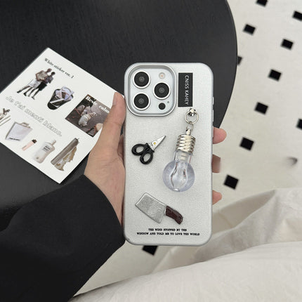Trendy Cool And Creative Silver Phone Case With A Unique