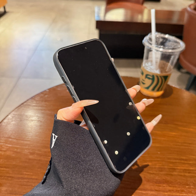 Matte Solid-color, Skin-feel Crystal Full-body Lens-protecting Phone Case