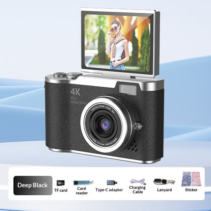 4K Digital Camera High Resolution Selfies & Smartphone Upload
