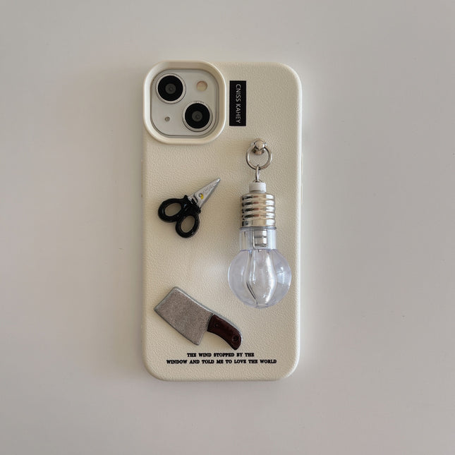 Trendy Cool And Creative Silver Phone Case With A Unique