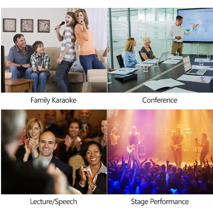 Professional Vocal Microphone Wireless & Wired Rechargeable