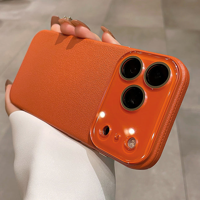 All-inclusive Shatter-resistant Phone Case With A Lychee-textured Finish