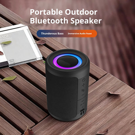 Portable Bluetooth Speaker Mini Bass Music Wireless Loud Sound