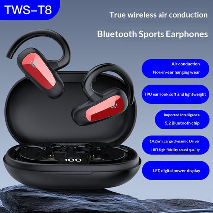 Ear-hook M-t8 TWS Bluetooth Headphones