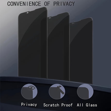 8-Pack Privacy Screen Protectors with Anti-Spy & Camera Protection