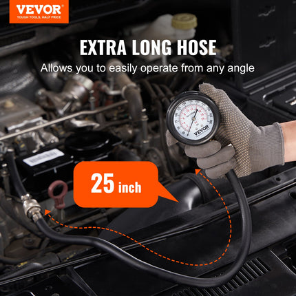 Compression Tester Adapter Kit, 9 Pcs Automotive Engine