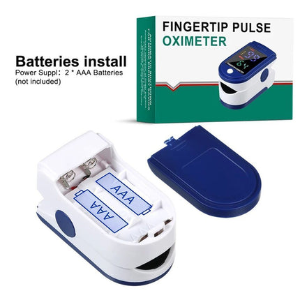 Finger Pulse Oximeter SpO2 Blood Oxygen Heart Rate Monitor