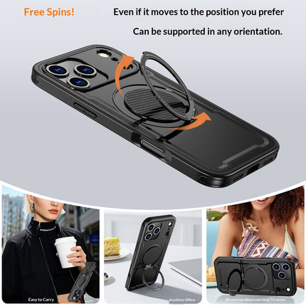 Degree Rotating Magnetic Phone Case With Damping Stand