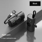 Black / Apple Head  Type C Cable