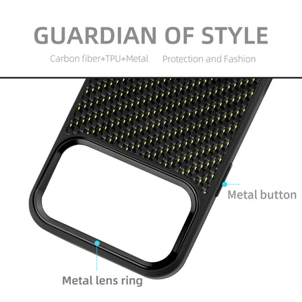 Metal Frame Carbon Fiber Phone Shell