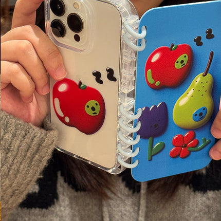 Original Sleepy Fruit Flip Phone Case