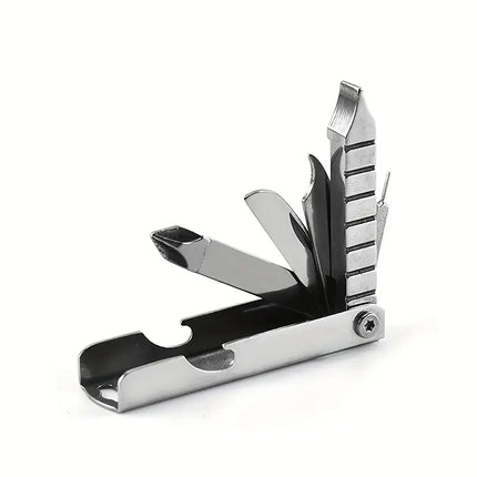In-1 Stainless Steel Multi-Tool With Phone Stand, Folding