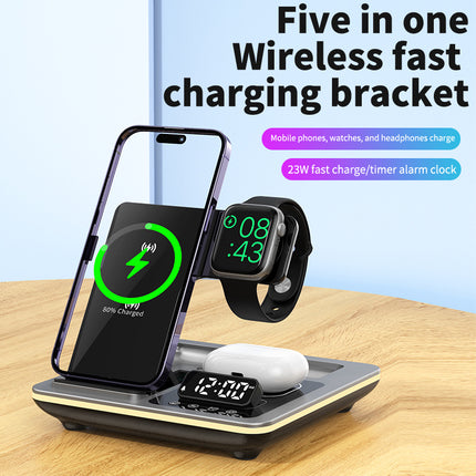 Foldable 3-In-1 Desktop Phone Stand Multi-Function Digital