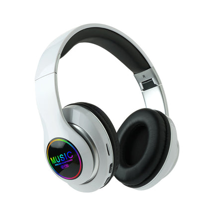 Over-ear Sports Music Headphones With A Foldable Design Card Slot And Bluetooth
