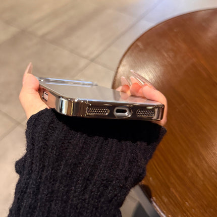 All-inclusive Lens Ice-feel Electroplated Tempered Glass Phone Case