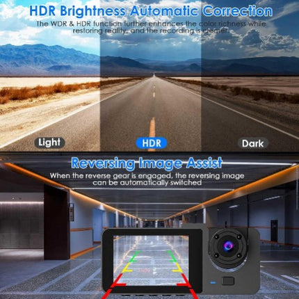 BlackBox DVR Dashcam 1080p HD with G-Sensor and Loop Recording