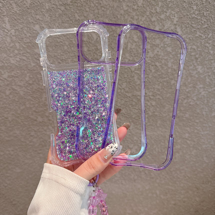 South American-Style Slimming Phone Case With 3-In-1 Glitter