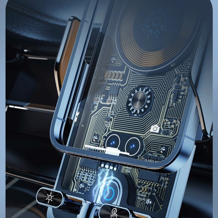 Transparent In-car Phone Holder With Smart Sensing And Wireless Charging