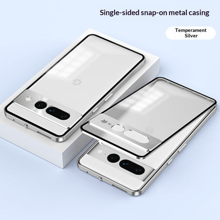 Metal Frame Protective Case for Google Pixel - Matte & Shock-Resistant