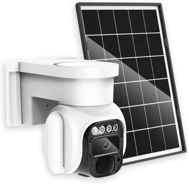 Cellular Security Camera Outdoor Wireless, No WiFi Needed Solar Powered 4G LTE C