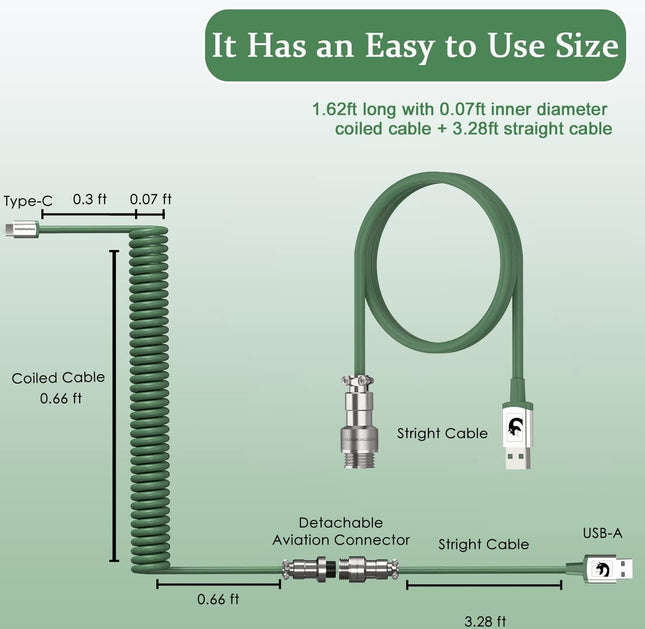 Gray Type C Cable, Charging Cable, Data Transfer Cable For