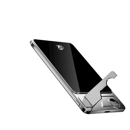 Ultra-thin Wireless Magnetic Fast Charger With 15w Power Bank Dual Pop-up Displa