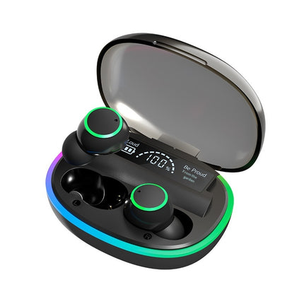 In-Ear TWS Bluetooth Earbuds with Display & Noise Cancellation