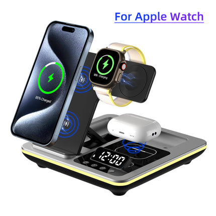 Foldable 3-In-1 Desktop Phone Stand Multi-Function Digital