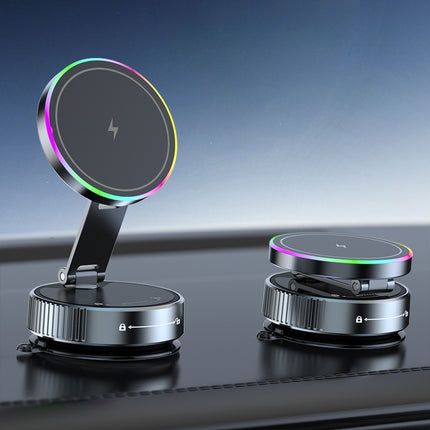 Vacuum-Suction Car Phone Holder