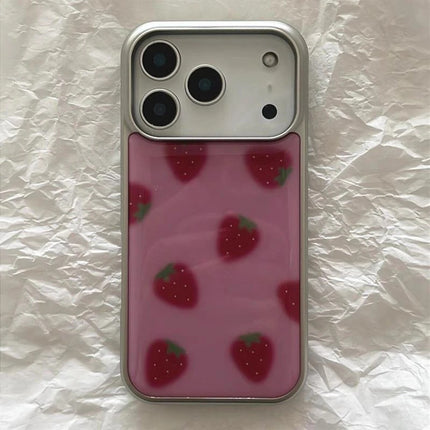 Korean-Style Illustrated Epoxy Resin Phone Case