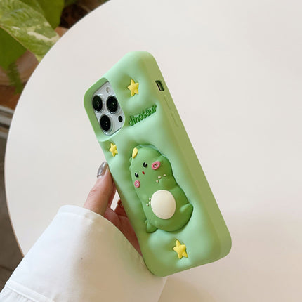 Applicable Decompression Cute Green Pressing Star Phone Case