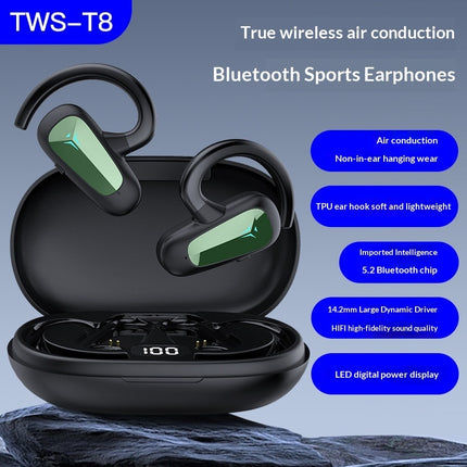Ear-hook M-t8 TWS Bluetooth Headphones