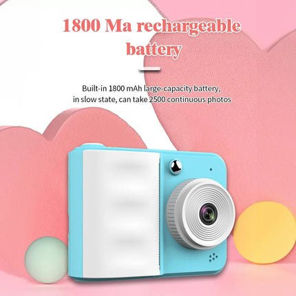 Kids Instant Print Digital Camera HD 1080P with 3 Paper Rolls