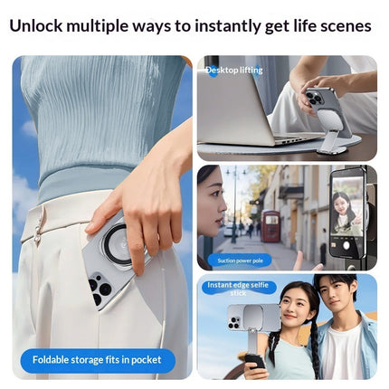 Convenient Foldable Travel Phone Holder For Easy Storage